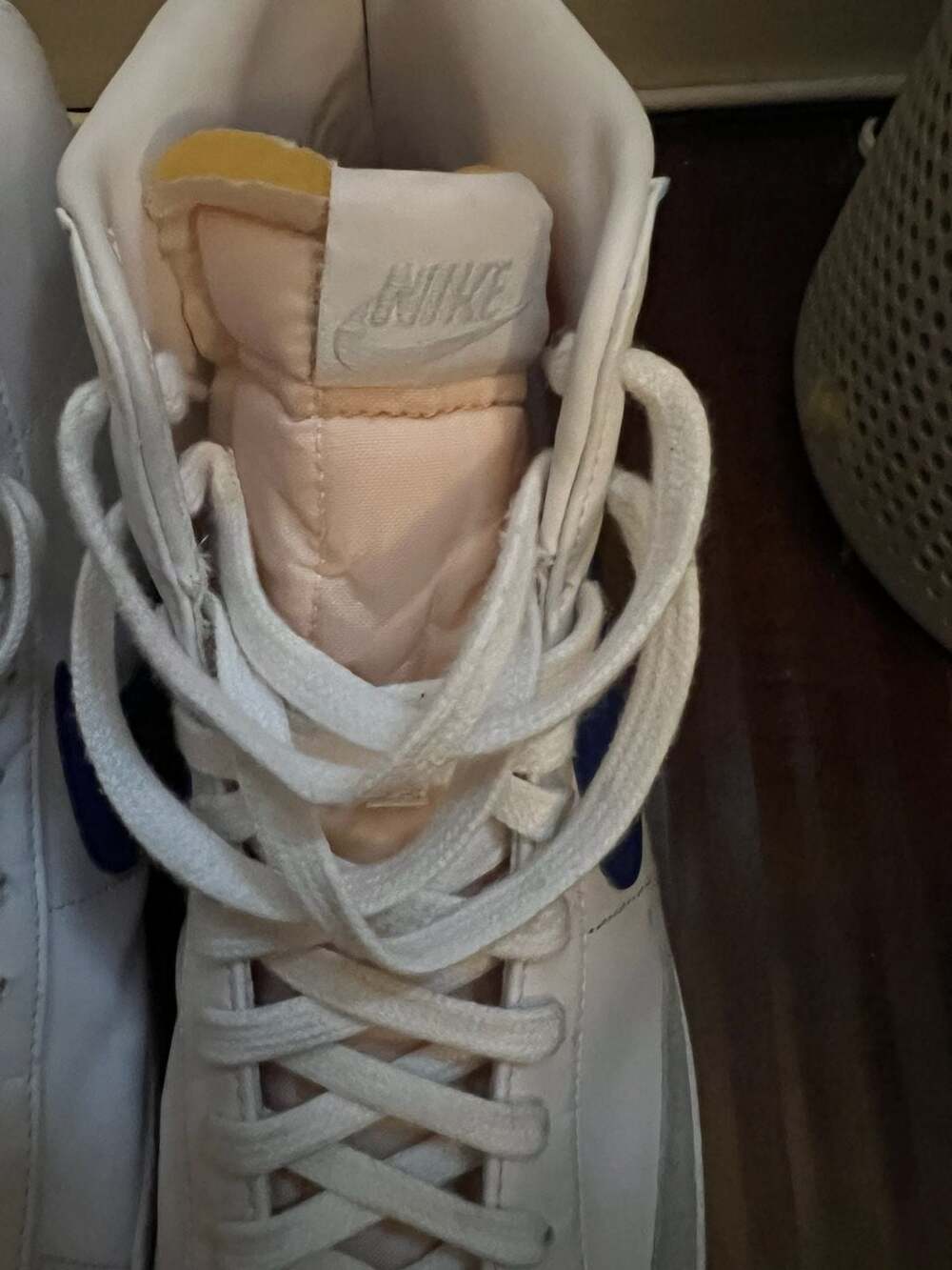 Nike Blazer Mid '77 Vintage White/Game Royal Sneakers - Picture 2 of 6